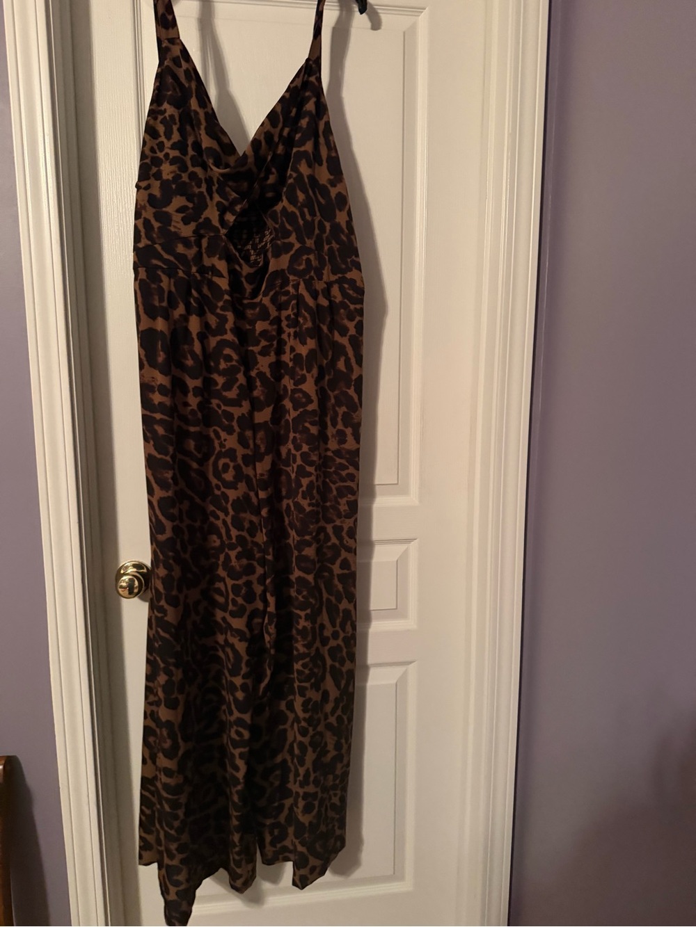 Leopard Print Jumpsuit